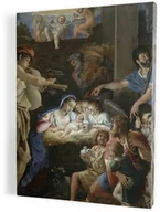 Ikony i obrazy sakralne - Obraz na płótnie Boże Narodzenie - miniaturka - grafika 1