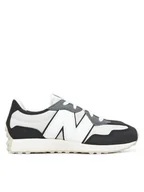 Buty dla dziewczynek - New Balance Sneakersy GS327GX Szary - miniaturka - grafika 1