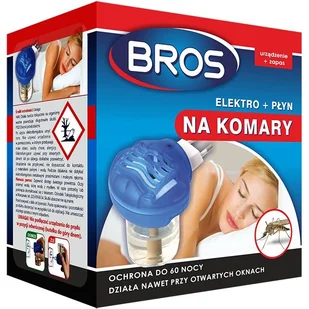 Bros ELEKTRO + PŁYN NA KOMARY 60 NOCY 32193351 - Zwalczanie i odstraszanie szkodników - miniaturka - grafika 2