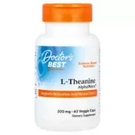 Układ nerwowy - Doctors Best L-Theanine AlphaWave Suplement diety 60 kaps. - miniaturka - grafika 1