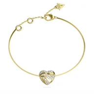 Bransoletki - Bransoletka Guess JUBB04 502JW Złoty - miniaturka - grafika 1