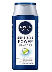 Nivea Men, Sensitive Power Szampon, 250 ml - Szampony do włosów - miniaturka - grafika 1
