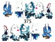 Ozdoby do paznokci - Naklejki wodne na paznokcie - nr 375 - miniaturka - grafika 1