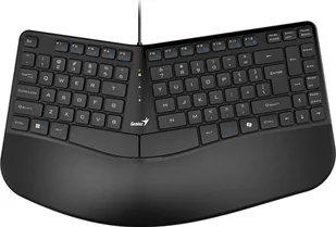 Genius Ergo KB-700 CZ/SK czarna - Klawiatury - miniaturka - grafika 1