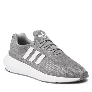 Baleriny - Buty adidas - Swift Run 22 GZ3495 Grethr/Ftwwht/Grefou - grafika 1