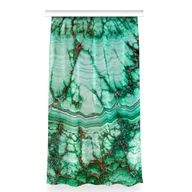 Zasłony - Kolorowa zasłona z nadrukiem 150x280 Marmur turkus, Fabricsy - miniaturka - grafika 1