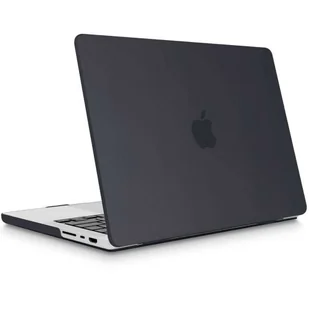 Etui Alogy Hard Case do Apple Macbook Pro 14 2021 A2442 Matowy Czarny - Torby na laptopy - miniaturka - grafika 1