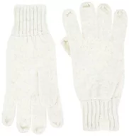 Rękawiczki - TOM TAILOR Męskie Rękawiczki z dzianiny 1034624, 30318 - Nice Off White Melange, S/M - miniaturka - grafika 1