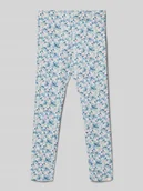 Spodnie i spodenki dla chłopców - Legginsy z mieszanka bawełny ekologicznej model 'TRINNY LIFE' - miniaturka - grafika 1