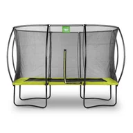 Trampoliny - Exit Trampolina ogrodowa Silhouette 244x366cm - Zielona - miniaturka - grafika 1