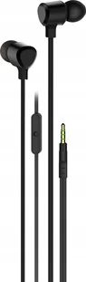 Vivanco Stereo Earphones, black 61738 - Słuchawki - miniaturka - grafika 1