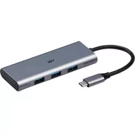 Huby USB - Hub ISY IHU-5000 USB-C - 3x USB-A 3.1 - miniaturka - grafika 1
