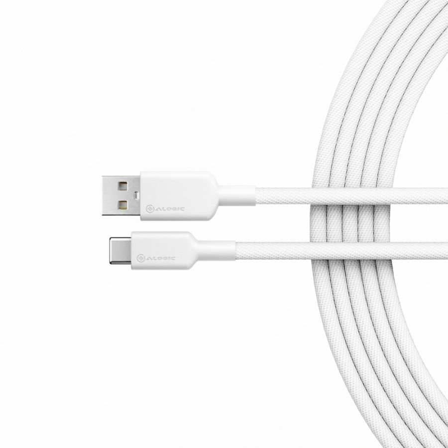 Alogic ALOGIC ELPCA201-WH kabel USB USB 2.0 1 m USB A USB C Biały