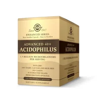 Witaminy i minerały dla sportowców - SOLGAR SOLGAR Advanced 40+ Acidophilus 120vegcaps - miniaturka - grafika 1