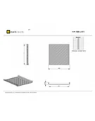 Akcesoria do szaf serwerowych - Netrack półka 19'' 1U/150mm, grafit - miniaturka - grafika 1