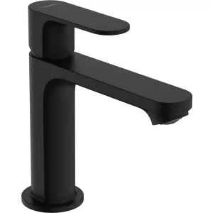 HANSGROHE 72517670 Rebris S Jednouchwytowa bateria umywalkowa 110 z kompletem odpływowym Czarny Matowy - Baterie umywalkowe - miniaturka - grafika 1