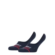 Skarpetki męskie - Tommy Hilfiger Skarpetki Stopki 2 Pary Navy 701218959 002 43-46 - miniaturka - grafika 1