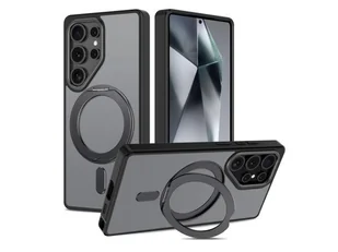 Tech-Protect Magring Magsafe do Samsung Galaxy S25 Ultra Matte Black - Etui i futerały do telefonów - miniaturka - grafika 2