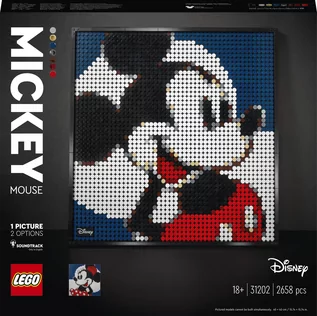 Klocki - LEGO Art Disneys Mickey Mouse 31202 - grafika 1