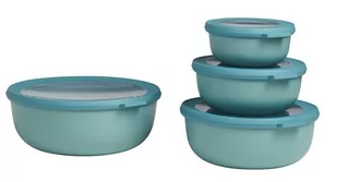 Mepal Zestaw 4 misek Cirqula 350 750 1250 2250 Nordic Green 106232092400 106232092400 - Miski i półmiski - miniaturka - grafika 1