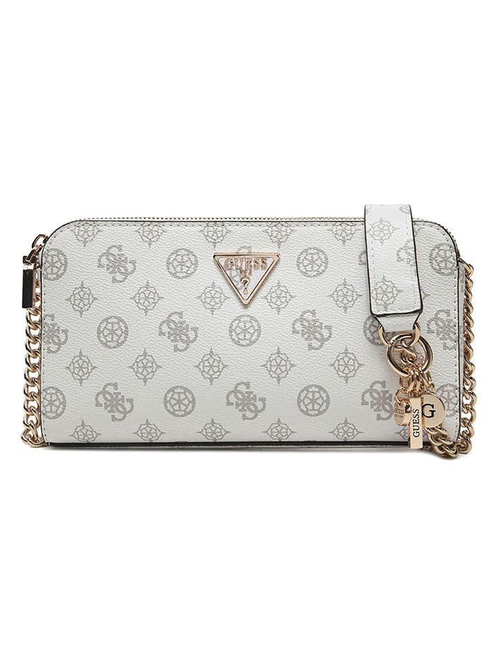 Guess Torebka w kolorze białym - 23 x 13 x 5 cm