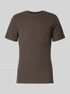 Koszulki męskie - T-shirt o kroju regular fit z mieszanki bawełny model ‘TANNER’ - miniaturka - grafika 1