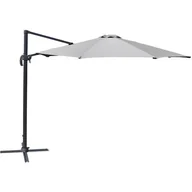 Parasole ogrodowe - HOME &amp; GARDEN Parasol ogrodowy Roma 350 cm Grey / Light Grey z podstawą 965847 - miniaturka - grafika 1