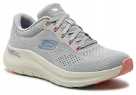 Buty sportowe damskie - Skechers Buty Damskie Sportowe Arch Fit 2.0 Big League szare 38 Eu - miniaturka - grafika 1