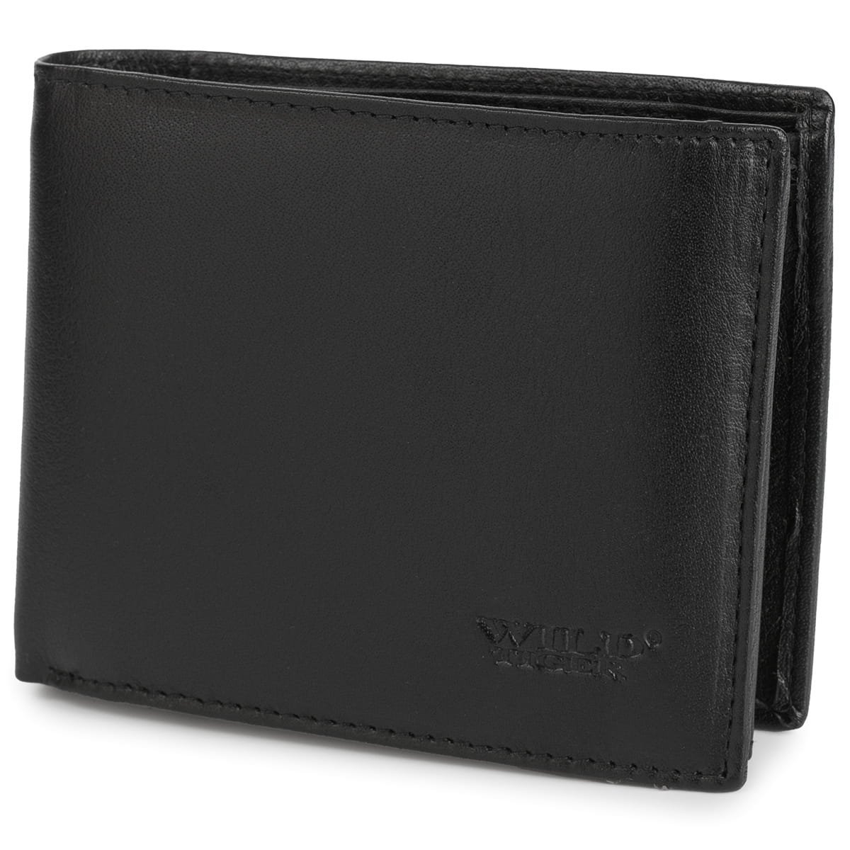 Portfel męski skórzany Wild Tiger czarny