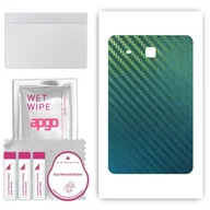 Akcesoria do tabletów i e-booków - Folia naklejka skórka strukturalna na TYŁ do Samsung Galaxy Tab E 9.6 SM-T561 - Carbon Kameleon CAKA1 - apgo SKINS - miniaturka - grafika 1