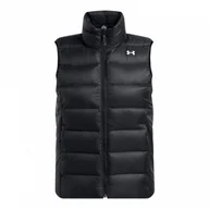 Kamizelki damskie - Damski bezrękawnik puchowy pikowany Under Armour Legend Down Vest - czarny - UNDER ARMOUR - miniaturka - grafika 1