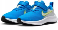 Buty dla dziewczynek - BUTY DZIECIĘCE NIKE STAR RUNNER 3 SZKOŁA SPORTOWE r. 28 - miniaturka - grafika 1