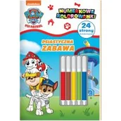 Kolorowanki, wyklejanki - Psiastyczna zabawa. Psi Patrol. Numerkowe kolorowanki - miniaturka - grafika 1