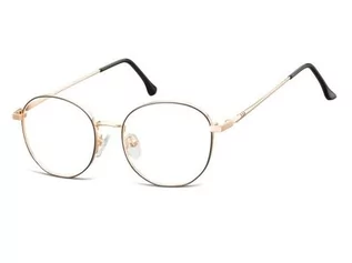 Okulary korekcyjne, oprawki, szkła - Damska oprawa korekcyjna różowe złoto Montana 900 - grafika 1