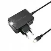 Zasilacze do laptopów - Qoltec Szybka Ładowarka zasilacz do laptopa 65W 5-20V 3-3.25A USB typ C PD - miniaturka - grafika 1