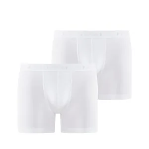 Falke 2-Pack Daily Comfort Boxers — White - Skarpetki męskie - miniaturka - grafika 1