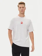Koszulki męskie - Nike T-Shirt HJ0768 Szary Regular Fit - miniaturka - grafika 1
