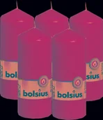Świece - Bolsius Świeca pieńkowa walec 42H 15CM 5szt ŻÓŁTA BOLSIUS1427 - miniaturka - grafika 1