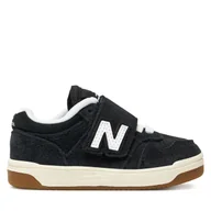 Buty dla chłopców - Sneakersy New Balance NWB480SB Biały - miniaturka - grafika 1