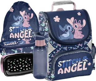 ZESTAW szkolny Tornister Plecak Disney Lilo i Stitch Angel 5 Elementów - Zestawy szkolne - miniaturka - grafika 1