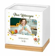 Donice - Personalizowana doniczka kwadratowa z Twoim zdjęciem dla - miniaturka - grafika 1