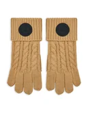 Rękawiczki - Guess Rękawiczki Damskie AW9960 WOL02 Écru - miniaturka - grafika 1