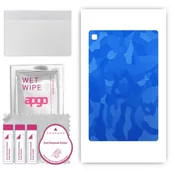 Akcesoria do tabletów i e-booków - folia naklejka skórka strukturalna na TYŁ do Samsung Galaxy Tab S6 Lite 2024 - Moro Camo Niebieski - apgo SKINS - miniaturka - grafika 1