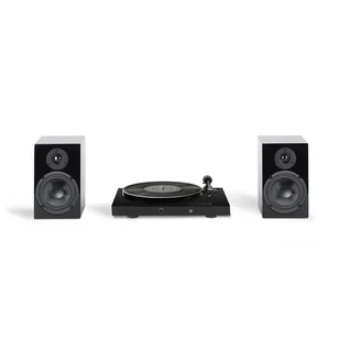 Pro-Ject Juke Box E1 Hi-Fi Set zestaw stereo (czarny) - Gramofony - miniaturka - grafika 1
