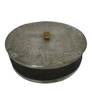 Metalowy pojemnik na ser Antic Line Zinc Cheese - Pojemniki kuchenne - miniaturka - grafika 1