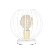 Lampy stojące - Emibig Albio lampka stołowa 1-punktowa biała 145/LN1 145/LN1 - miniaturka - grafika 1