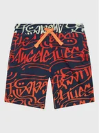 Spodenki damskie - Guess Szorty sportowe N3GD00 KA6R3 Kolorowy Regular Fit - miniaturka - grafika 1