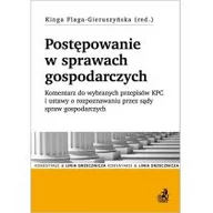 Prawo - Postępowanie w sprawach gospodarczych - miniaturka - grafika 1