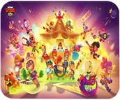 Podkładki pod mysz - PODKŁADKA POD MYSZKĘ Z BRAUL STARS GIERKI GRY PREZENT -TEKST -20X24 - miniaturka - grafika 1