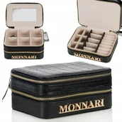 Pudełka i szkatułki - Szkatułka kuferek na biżuterię Monnari prezent na walentynki - miniaturka - grafika 1